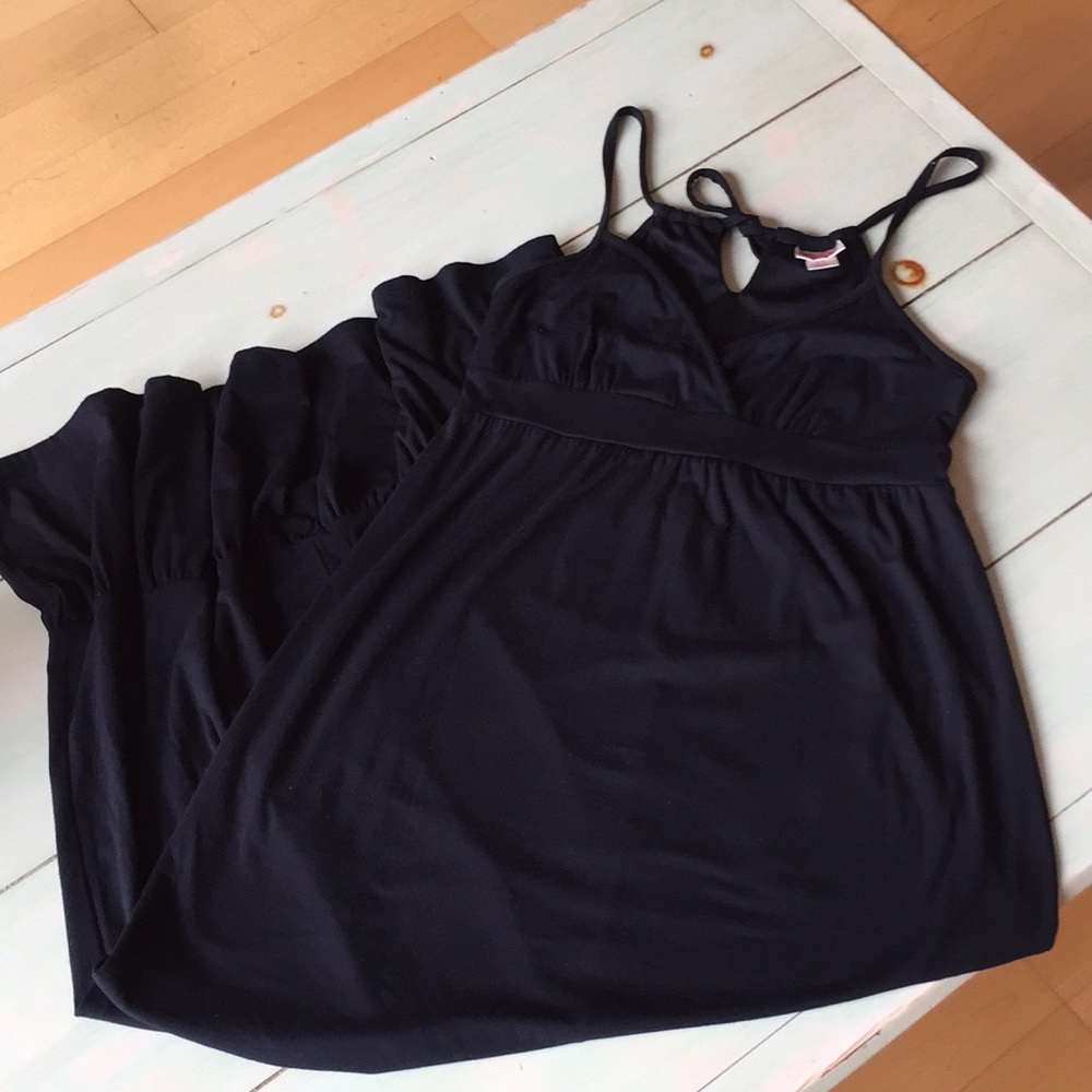 Mossimo Supply Co. Black Maxi Dress size S